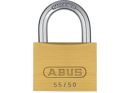 Abus Mechanical 55/50mm Brass Padlock ABUS Mechanical - RockBottom Northampton 