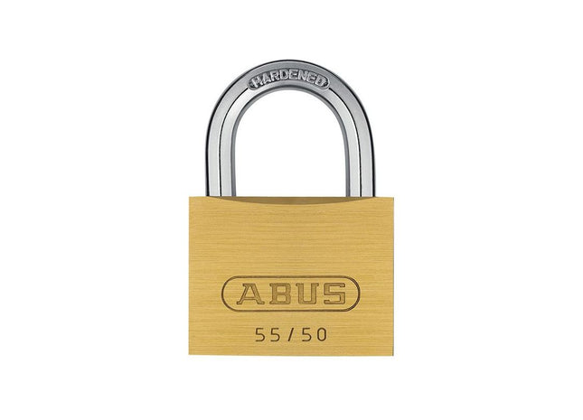 Abus Mechanical 55/50mm Brass Padlock ABUS Mechanical - RockBottom Northampton 
