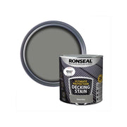 Ronseal Ultimate Protection Decking Stain Stone Grey 2.5 litre Ronseal - RockBottom Nothampton
