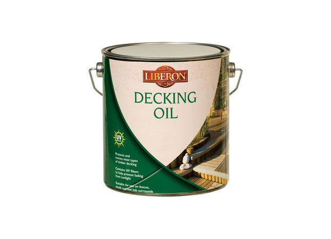 Liberon Decking Oil Teak 2.5 litre Liberon - RockBottom Northampton