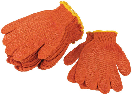 Draper Non-Slip Work Gloves, Extra Large (Pack of 10) 82750 Draper - Town Tools 