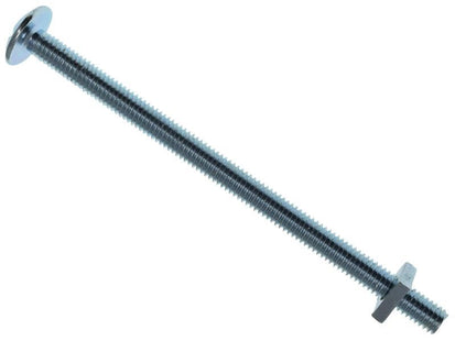 METALMATE Roofing Bolt & Nut ZP M6 x 100mm (Box 25) METALMATE� - RockBottom Northampton
