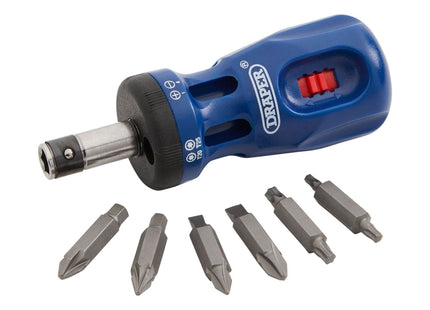 Draper Stubby Ratchet Screwdriver and Bit Sets Countertop Display (24 Piece) Draper - Town Tools