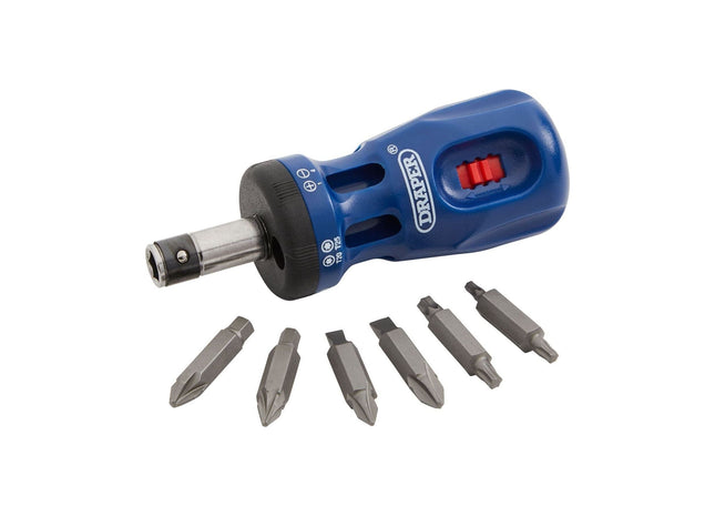 Draper Stubby Ratchet Screwdriver and Bit Sets Countertop Display (24 Piece) Draper - Town Tools