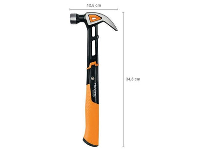 Fiskars IsoCore Curved Finishing Hammer 450g (16oz) Fiskars - RockBottom Northampton