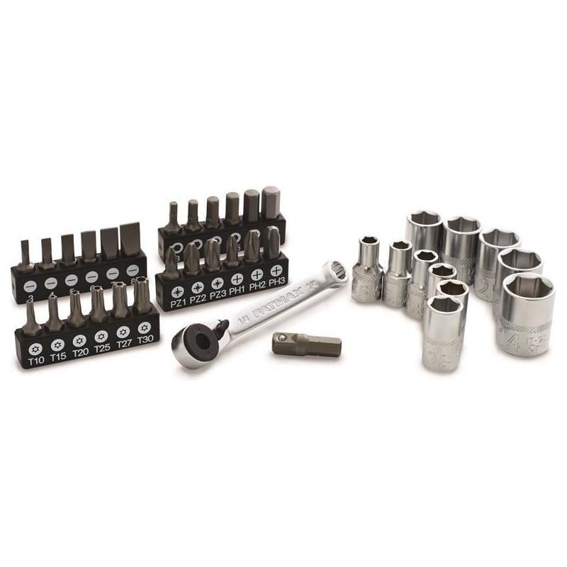 Stanley® Hand Tools FatMax® PRO-STACK™ 1/4in Socket & Bit Set, 37 Piece STANLEY® Hand Tools - RockBottom Nothampton