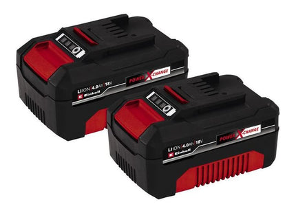 Einhell Power X-Change Battery Twin Pack 18V 4.0Ah Li-ion Einhell - RockBottom Northamptin