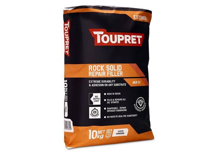 Toupret Rock Solid Repair Filler 10kg Toupret - RockBottom Northampton