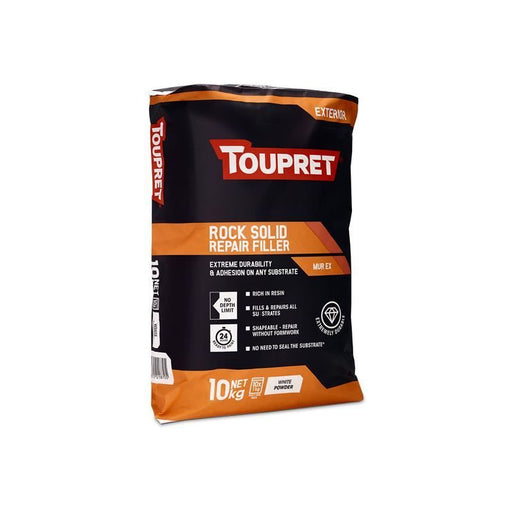 Toupret Rock Solid Repair Filler 10kg Toupret - RockBottom Northampton