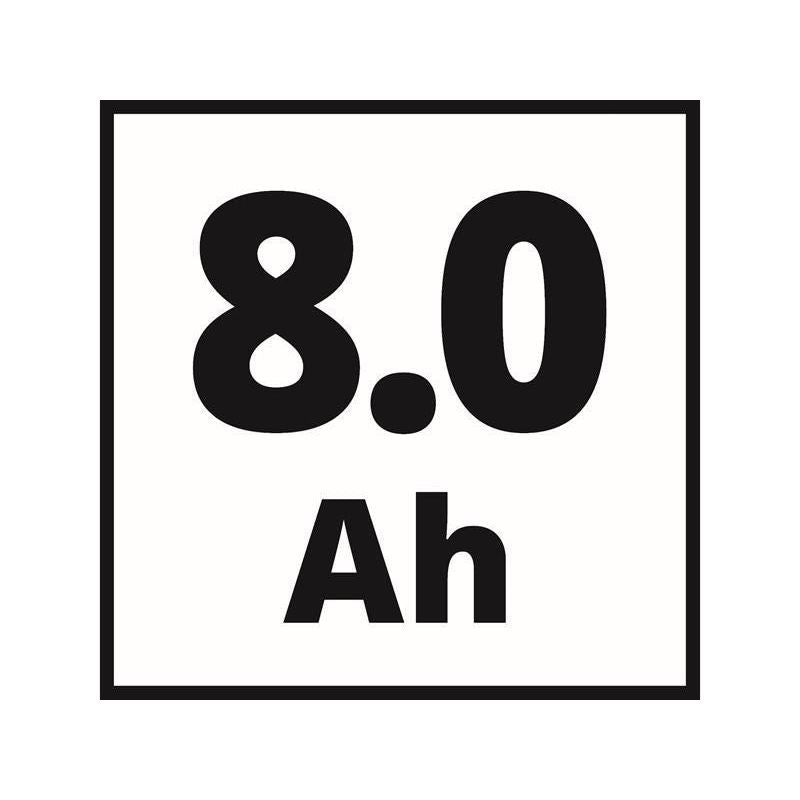 Einhell Power X-Change Multi-Ah Battery 18V 5.0-8.0Ah Li-ion Einhell - RockBottom Northamptin