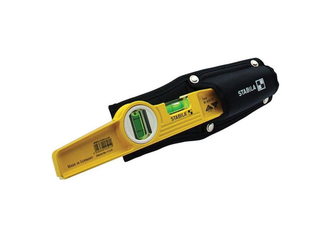 Stabila 81S-REM Rare Earth Magnetic Torpedo Level 25cm in Holster Stabila - RockBottom Nothampton