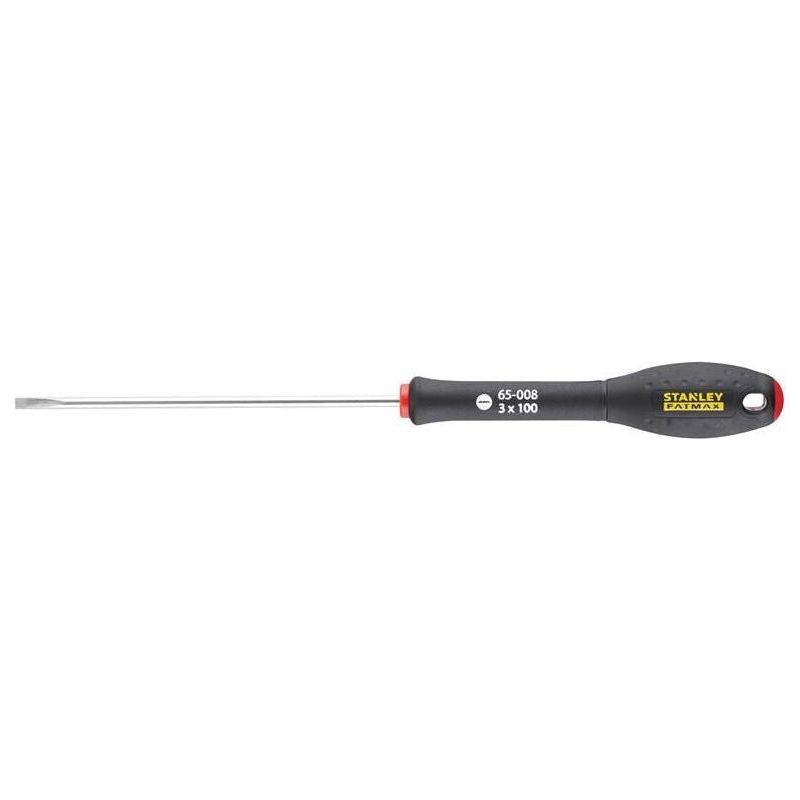 Stanley® Hand Tools FatMax® Screwdriver Parallel Tip 3.0 x 100mm STANLEY® Hand Tools - RockBottom Nothampton