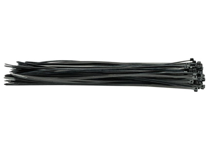 Draper Cable Ties, 4.8 x 400mm, Black (Pack of 100) 70400 Draper - Town Tools 