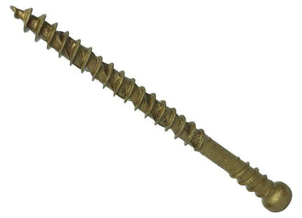 Forgefix ForgeFast TORX® Compatible Decking Screws Reduced Head Tan 4.5x60 T15 Tub 500 ForgeFix - RockBottom Northampton