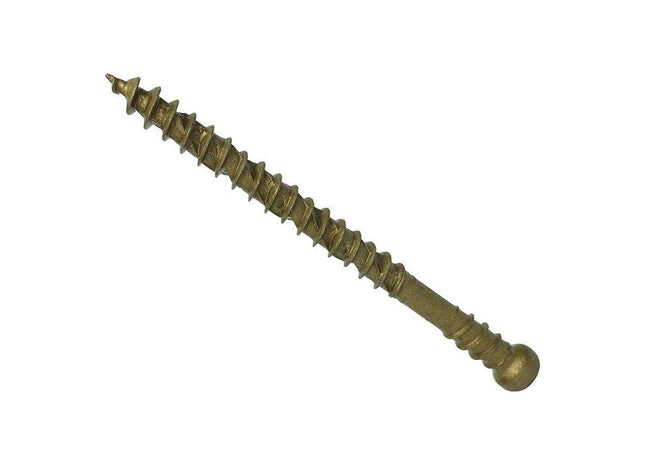 Forgefix ForgeFast TORX® Compatible Decking Screws Reduced Head Tan 4.5x60 T15 Tub 500 ForgeFix - RockBottom Northampton