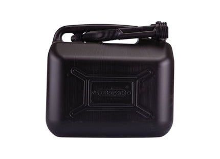 Draper Plastic Fuel Can, 10L, Black 09058 Draper - Town Tools 