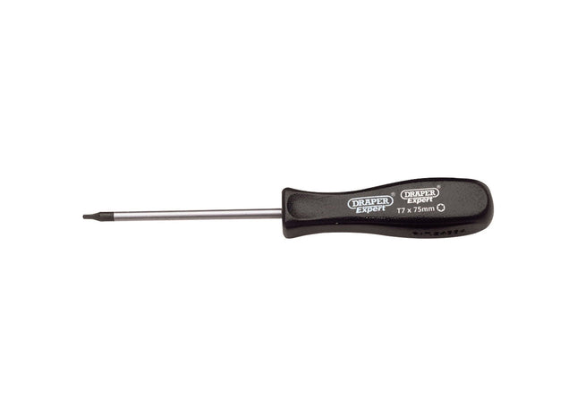 Draper TX-STAR Mechanic's Screwdriver, T7 x 75mm 19550 Draper - Town Tools 