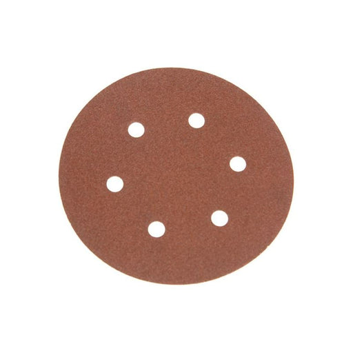 Faithfull Hook & Loop Sanding Disc DID2 Holed 150mm x 40G (Pack 25) Faithfull - RockBottom Northampton