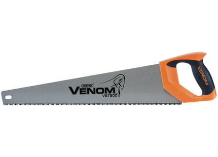 Draper Venom First Fix Triple Ground Handsaw, 500mm, 7tpi/8ppi Draper - Town Tools 