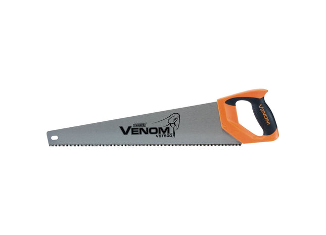 Draper Venom First Fix Triple Ground Handsaw, 500mm, 7tpi/8ppi Draper - Town Tools 