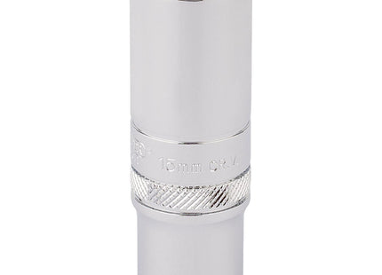 Draper HI-TORQ 12 Point Deep Socket, 3/8" Sq. Dr., 15mm 32965 Draper - Town Tools 