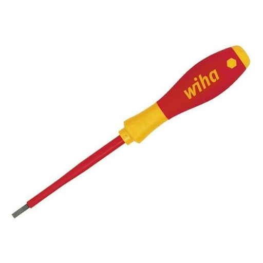 Wiha SoftFinish® electric slimFix Screwdriver Slotted 4.0 x 100mm Wiha - RockBottom Northampton