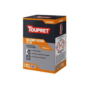 Toupret Exterior Masonry Repair Filler 1.5kg Toupret - RockBottom Northampton