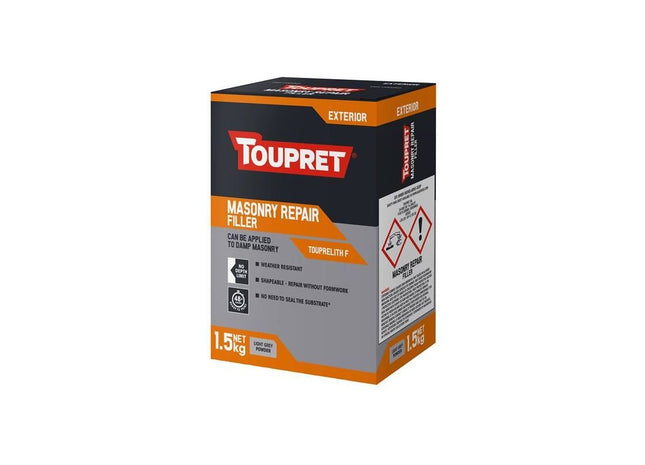 Toupret Exterior Masonry Repair Filler 1.5kg Toupret - RockBottom Northampton