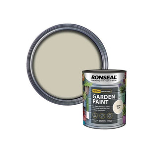 Ronseal Garden Paint White Ash 750ml Ronseal - RockBottom Nothampton