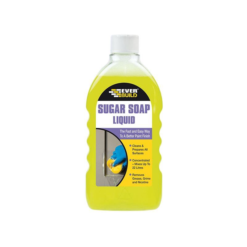 Everbuild Sika Sugar Soap Liquid Concentrate 500ml Everbuild Sika - RockBottom Northamptin