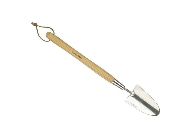 Kent & Stowe Stainless Steel Hand Border Trowel, FSC® Kent & Stowe - RockBottom Northampton