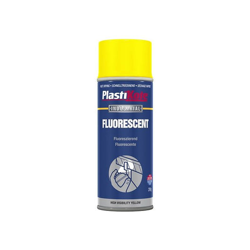 Plastikote High Visibility Spray Red 400ml PlastiKote - RockBottom Nothampton