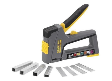 Stanley® Hand Tools FATMAX® 6-in-1 Multi-Purpose Plastic Staple and Brad Nail Gun STANLEY® Hand Tools - RockBottom Nothampton