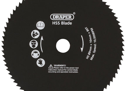Draper 89mm Metal Cut Blade for Draper Storm Force Mini Plunge Saw 25914 Draper - Town Tools 