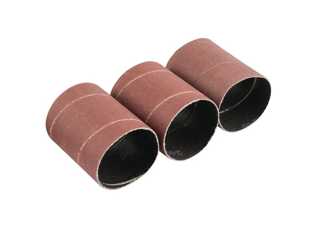 Draper Aluminium Oxide Sanding Sleeves, 45 x 60mm, 240 Grit (Pack of 3) 93357 Draper - Town Tools 