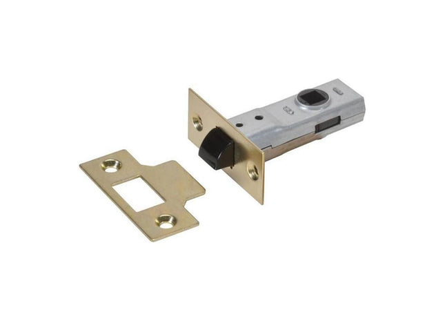 Union Y2600 Tubular Latch Essentials Polished Brass 65mm 2.5in Visi UNION - RockBottom Northampton