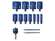 Bosch Powertool Accessories EXPERT Multi Material PC Plus Hole Saw Set, 14 Piece Bosch Powertool Accessories - RockBottom Northampton