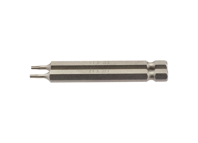 Draper TX-STAR Insert Bit, 1/4" Hex, 75mm Long, T7 (Pack of 2) Draper - Town Tools 