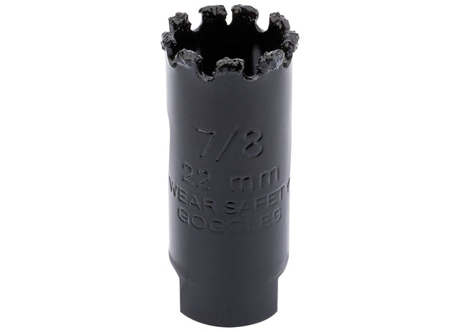 Draper Tungsten Carbide Grit Hole Saw, 22mm 34867 Draper - Town Tools 