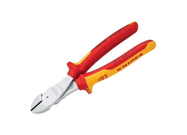 Knipex VDE High Leverage Diagonal Cutter 200mm Knipex - RockBottom Northampton