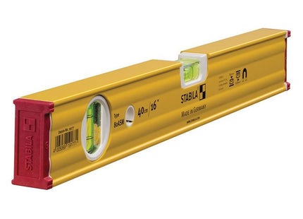 Stabila 80 ASM Magnetic Spirit Level 2 Vial 19177 40cm Stabila - RockBottom Nothampton