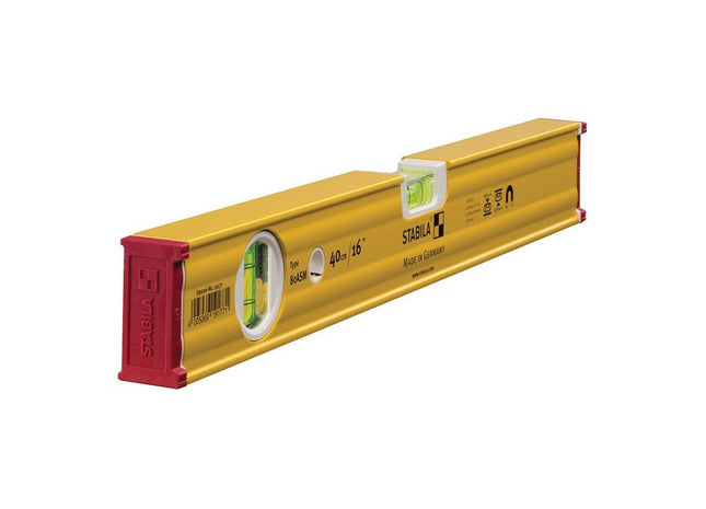 Stabila 80 ASM Magnetic Spirit Level 2 Vial 19177 40cm Stabila - RockBottom Nothampton