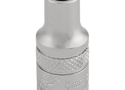 Draper Socket, 1/4" Sq. Dr., 5mm 16508 Draper - Town Tools 