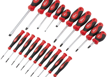 Draper Soft Grip Screwdriver Set (20 Piece) 80920 Draper - Town Tools 