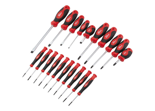 Draper Soft Grip Screwdriver Set (20 Piece) 80920 Draper - Town Tools 
