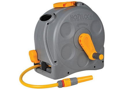 Hozelock 2415 25m 2-in-1 Compact Hose Reel + 25m of Starter Hose Hozelock - RockBottom Northampton