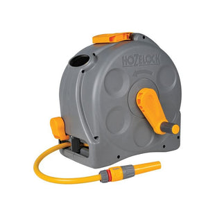 Hozelock 2415 25m 2-in-1 Compact Hose Reel + 25m of Starter Hose Hozelock - RockBottom Northampton