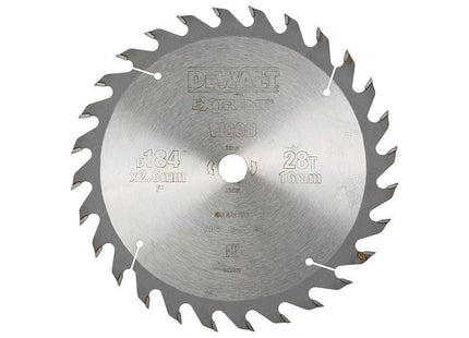 Dewalt Power Tools Series 40 Circular Saw Blade 184 x 16mm x 28T ATB DeWALT Power Tools - RockBottom Northampton