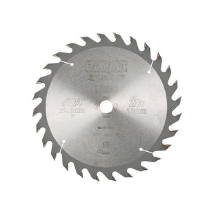 Dewalt Power Tools Series 40 Circular Saw Blade 184 x 16mm x 28T ATB DeWALT Power Tools - RockBottom Northampton