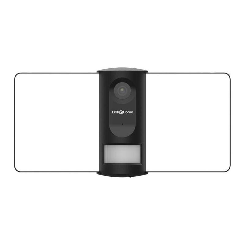 Link2Home Outdoor Smart Floodlight Camera 2K 4MP Black Link2Home - RockBottom Northampton